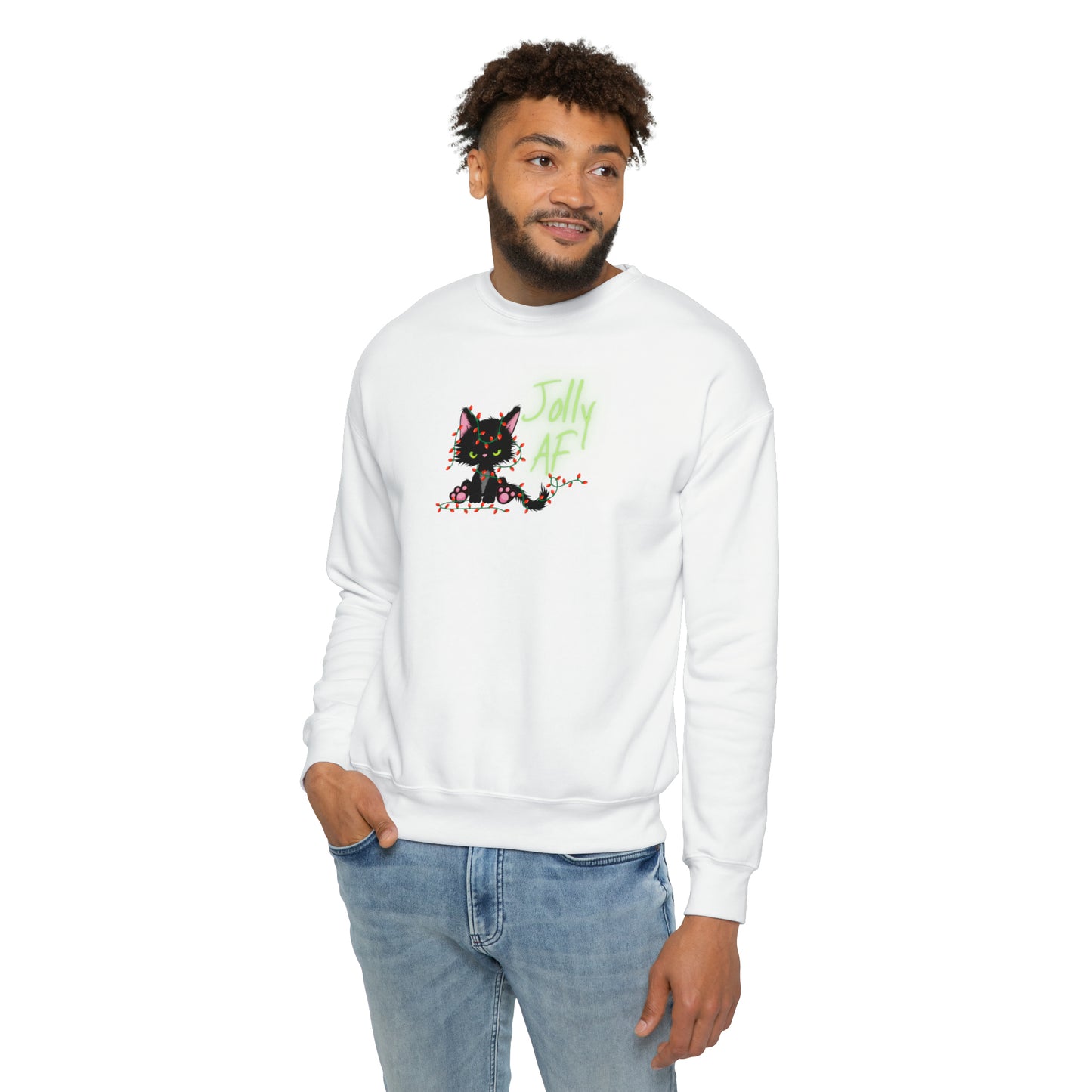 Jolly AF Unisex Drop Shoulder Sweatshirt