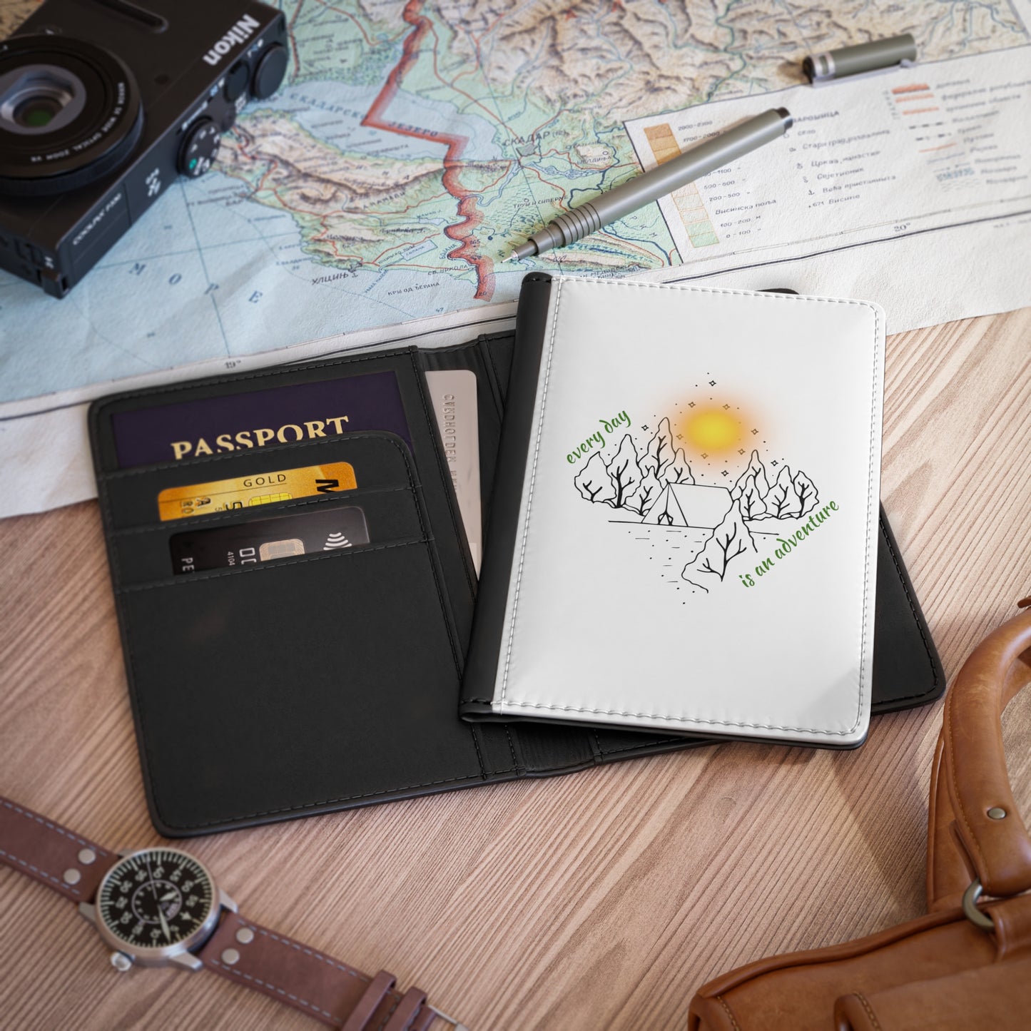 Adventure Passport Cover