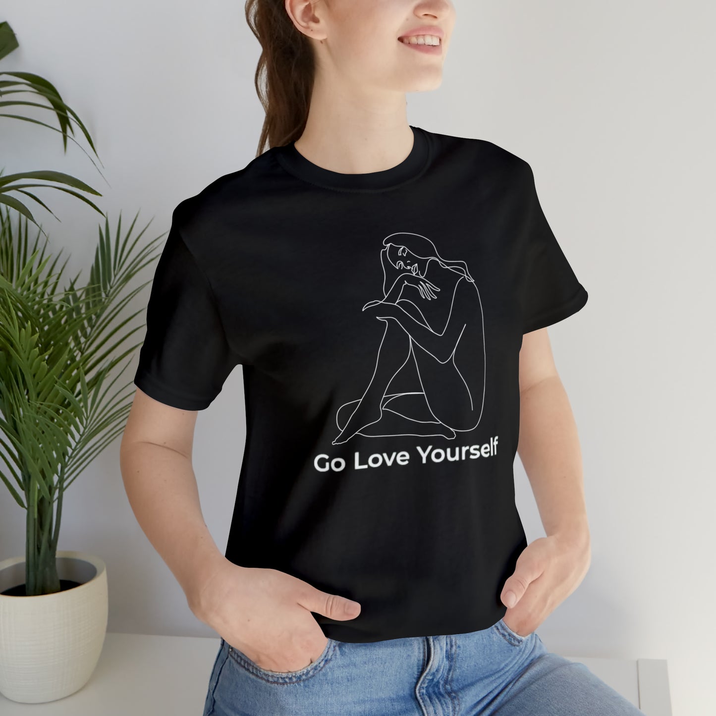 Camiseta de manga corta Amor propio